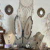 crystal store display with geodes dreamcatchers and crystal jewelry