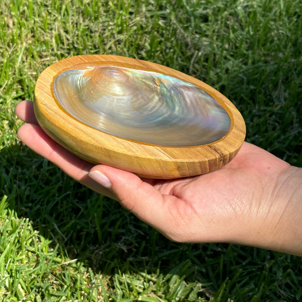 Bowl - Shell Wood | EarthsElements Wholesale