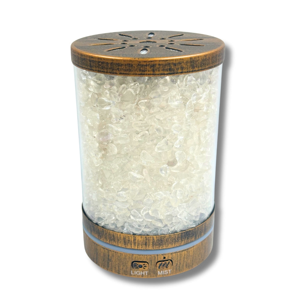 Diffuser Elements Diffuser - Clear Quartz Crystal | EarthsElements Wholesale