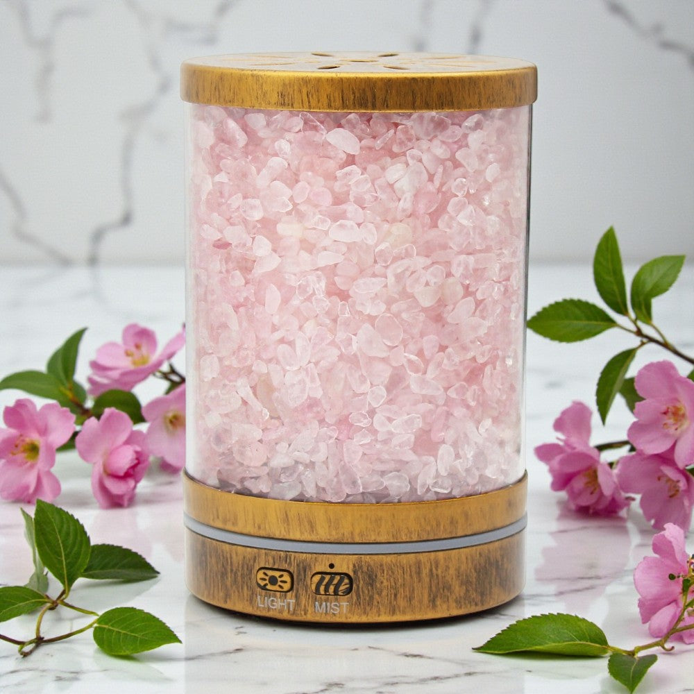 Diffuser - Rose Quartz Crystal | EarthsElements Wholesale