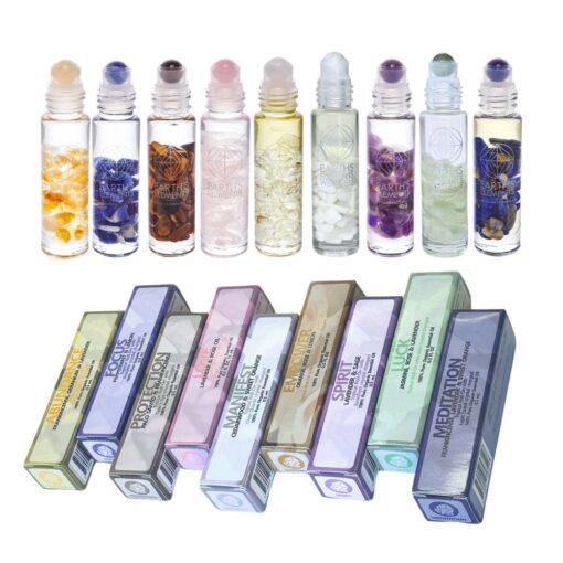 Set of 81 Essential Oil Roll-Ons with Display and Testers - Image 2