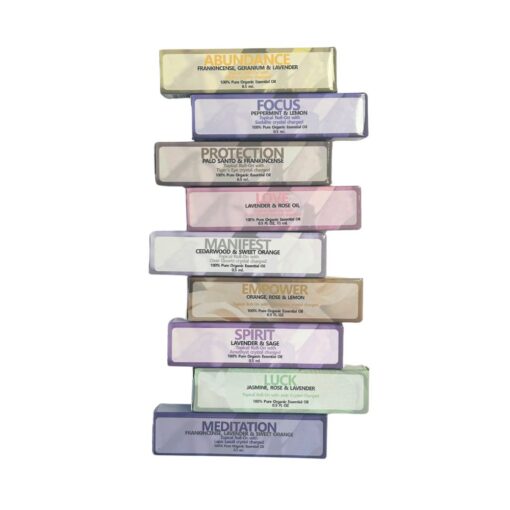 Set of 81 Essential Oil Roll-Ons with Display and Testers - Image 3