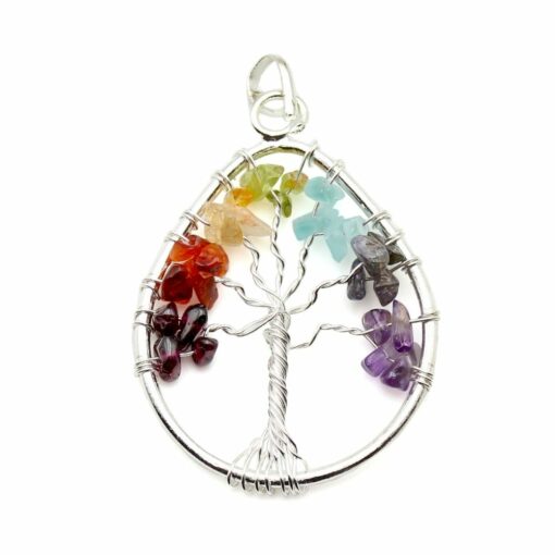 tree of life pendant chakra