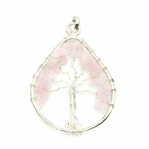 tree of life wrapped pendant