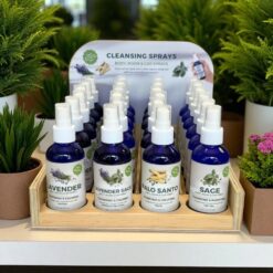 Set of 24 Essential Oil Sprays with Display and Testers