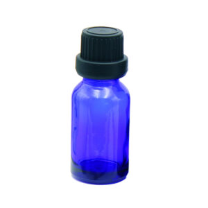 15ml Cobalt Blue Glass Euro Dropper Bottles, 156 Ct.