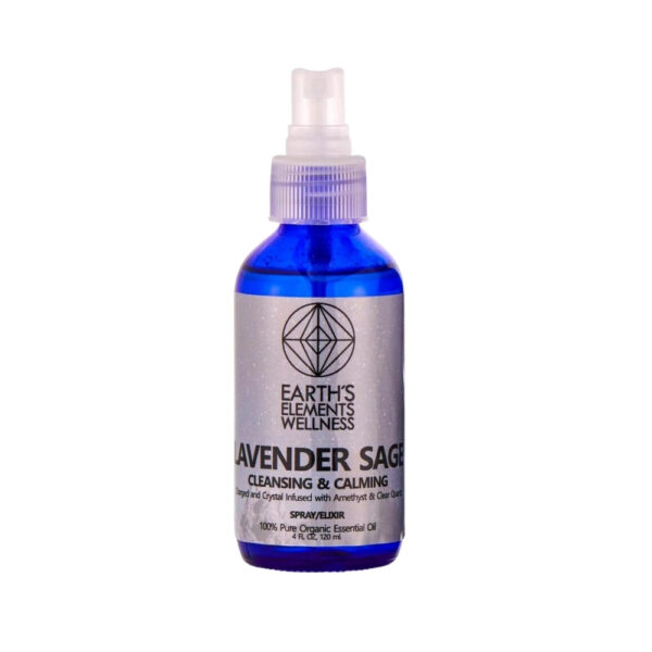 Essential Oil Spray – Lavender/Sage, 4 oz.