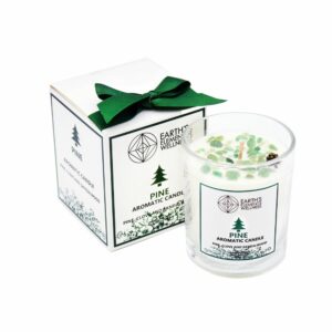Pine Aromatic Crystal Candle