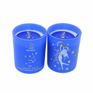 Aquarius Zodiac Candle - pack of 6