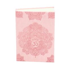 Small Pink Hamsa Journal