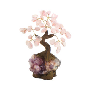 Feng Shui Rose Quartz Tree