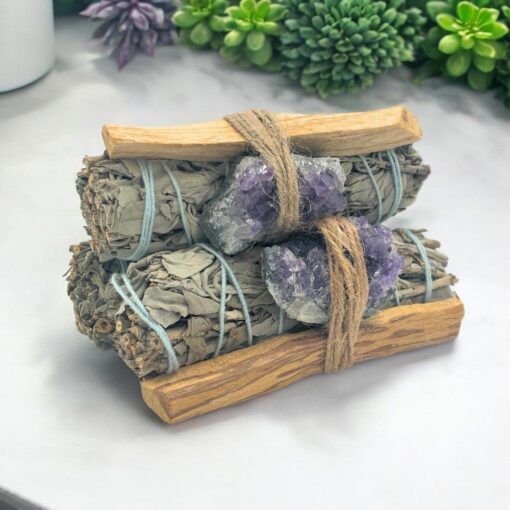 Sage Bundle - Amethyst Crystal - Image 2