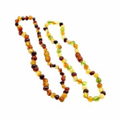 Amber baby teething multi colored