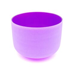 Crystal Singing Bowl – Violet/Crown, 10″, B-Note