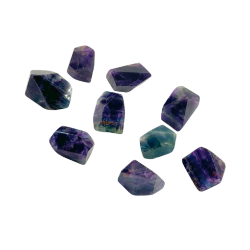 Rainbow Fluorite Freeform - Set of 9