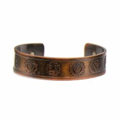Chakra Copper Bracelet