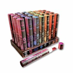 EE Set of 28 Himalayan Chakra Incense Sticks with Wooden Display