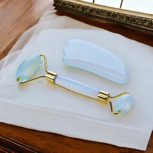 Facial Roller Set -  Opalite - Image 2