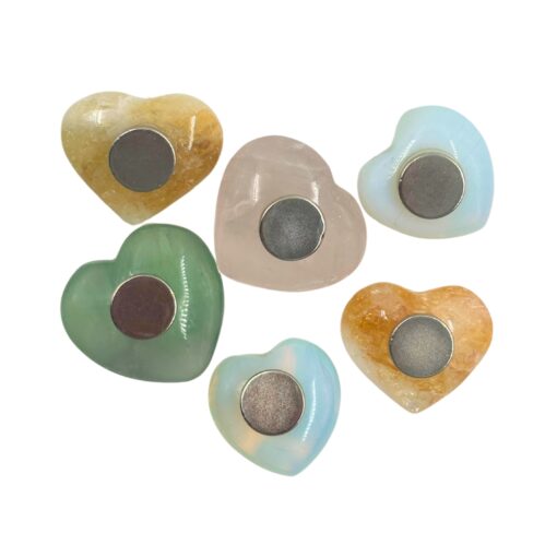 Shaped Crystals - Magnet, Assorted Heart