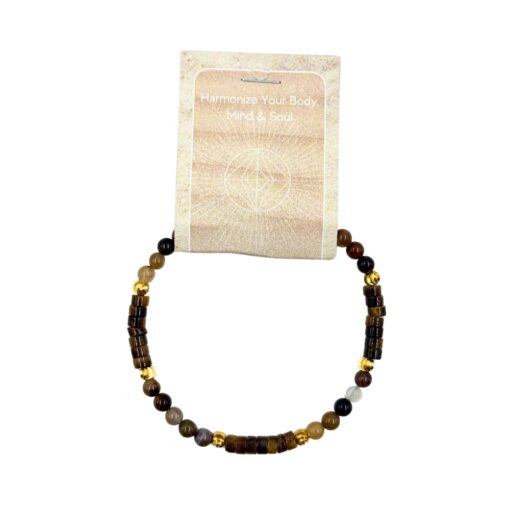 Bracelet - Autumn Disc Stone Collection, Assorted