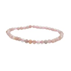 Bracelet - 4mm Flower Agate