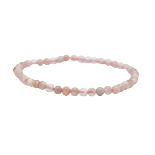 Bracelet - 4mm Flower Agate