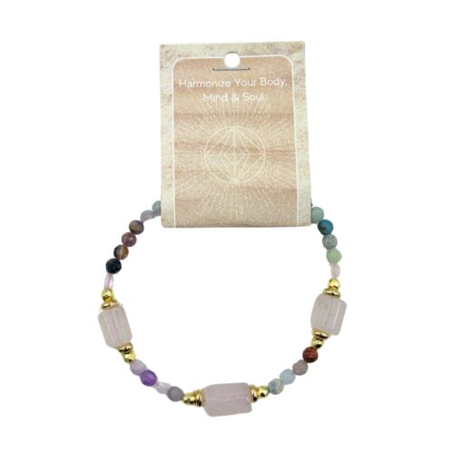 Bracelet - Summer Hexagon Stone Collection, Assorted - Image 3