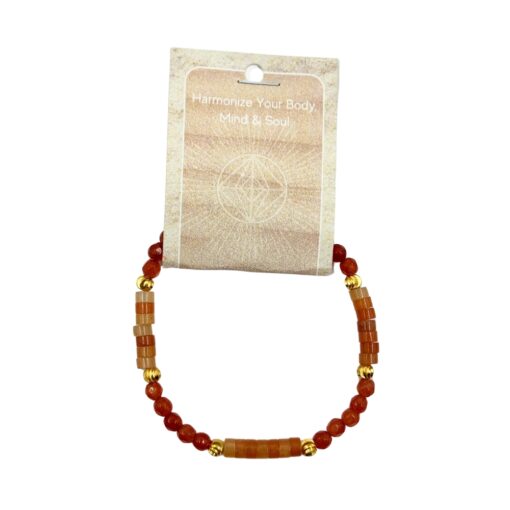 Bracelet - Autumn Disc Stone Collection, Assorted