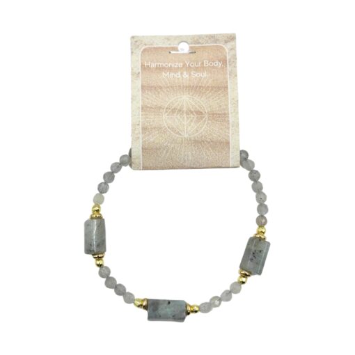 Bracelet - Autumn Hexagon Stone Collection, Assorted - Image 3