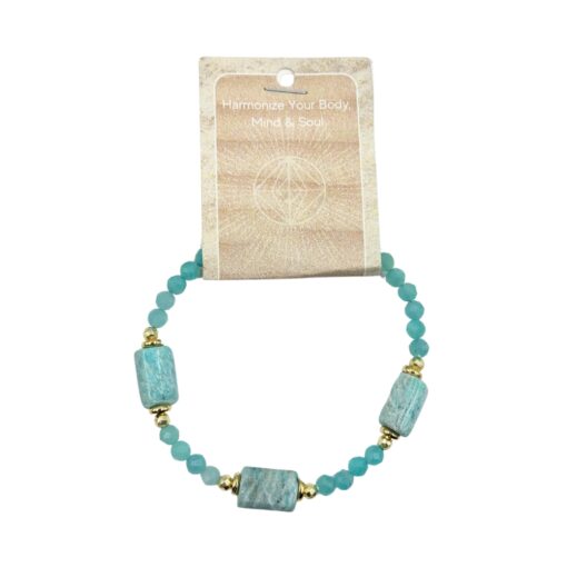 Bracelet - Autumn Hexagon Stone Collection, Assorted - Image 5