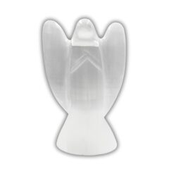 Selenite Angel Lamp