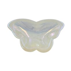 Shaped Crystals - Aura Rose Quartz Dish, Butterfly