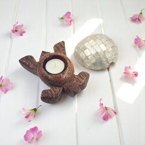 Trinket Holder - Wood Turtle - Image 2
