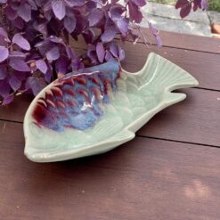 Ceramic Fish Trinket Dish – Assorted