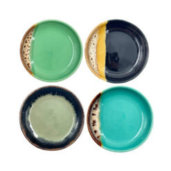 Ceramic Round Trinket Dish - Assorted